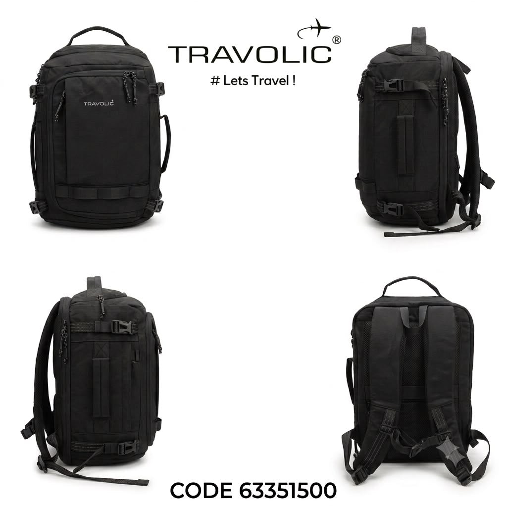 2 in 1 Lead Backpack by Travolic