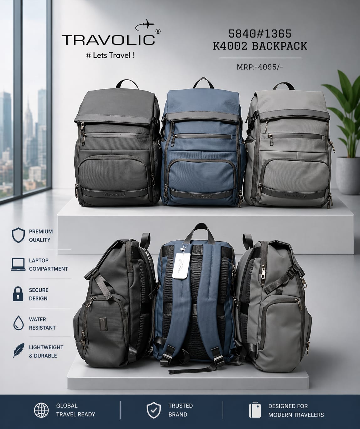 Travolic K4002 Backpack